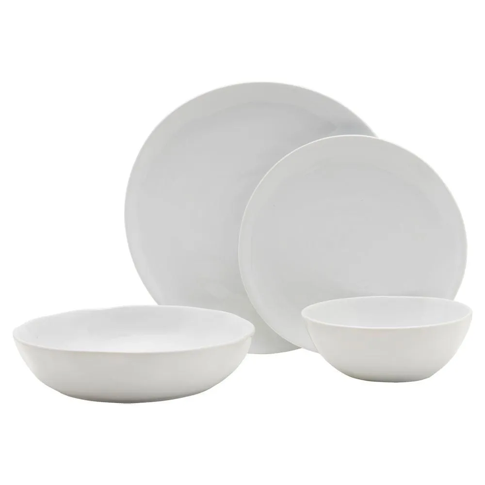 Fitz and Floyd Everyday White Organic servizio 8 persone 32 pezzi