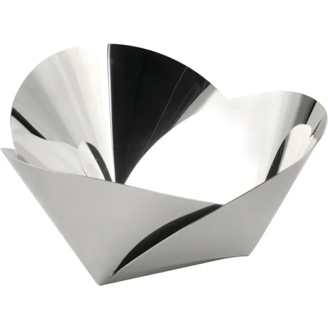 Alessi Harmonic cestino centrotavola acciaio