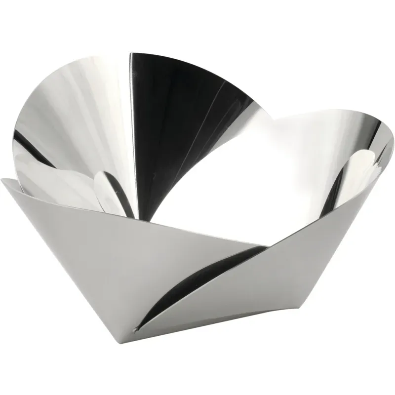 Alessi Harmonic cestino centrotavola acciaio