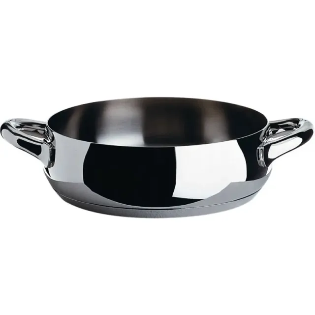 Alessi Mami casseruola bassa 20 cm acciaio