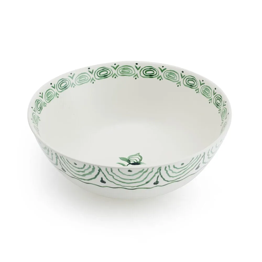 Fitz and Floyd Sicily Green set 2 ciotole + sale e pepe