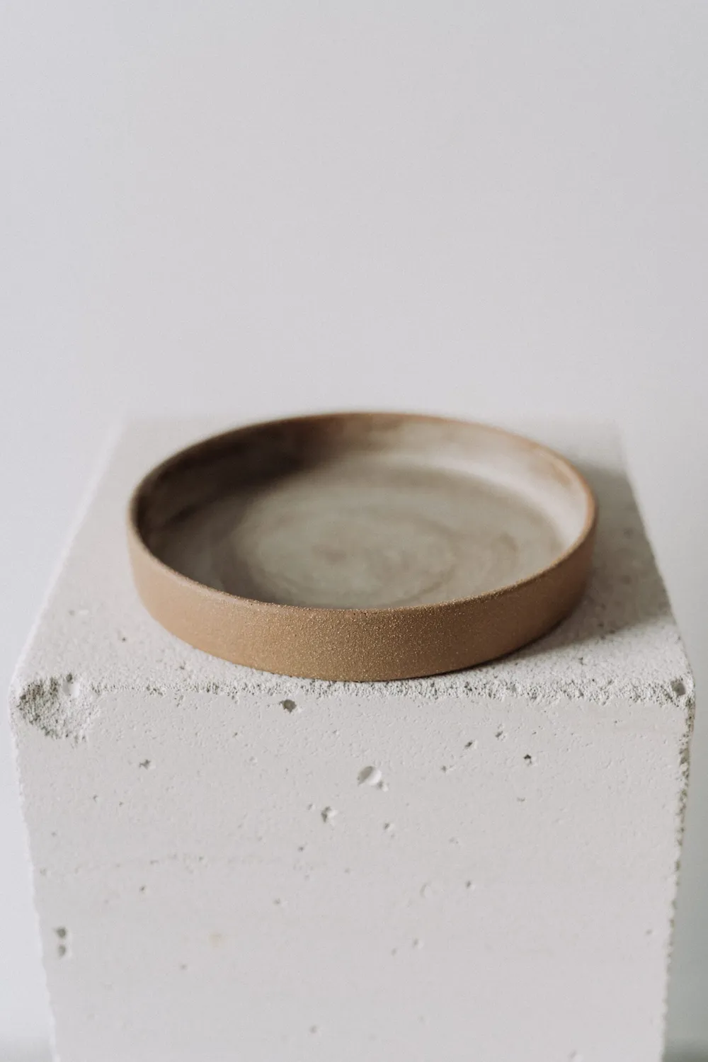 Poemi Earth piatto 18 cm terracotta naturale