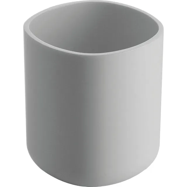 Alessi Birillo bicchiere portaspazzolini bianco