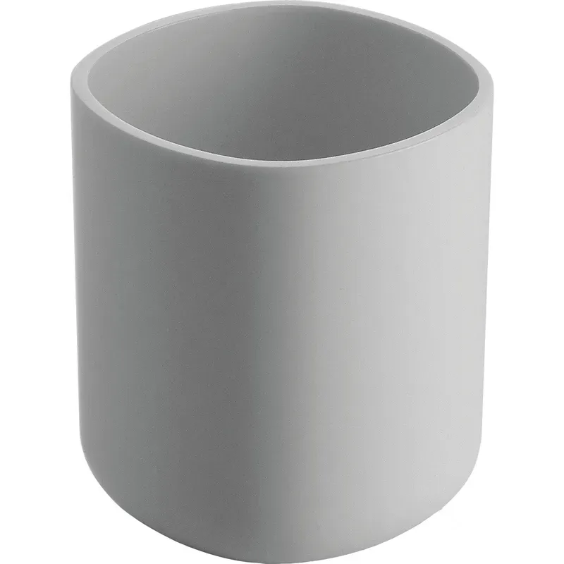 Alessi Birillo bicchiere portaspazzolini bianco