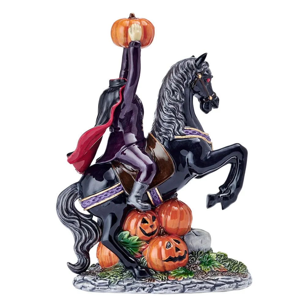 Fitz and Floyd Halloween Cavaliere senza Testa Statuina 31cm