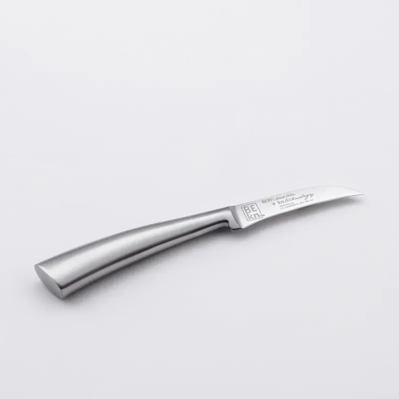 KnIndustrie BE-Knife coltello verdura curvo inox
