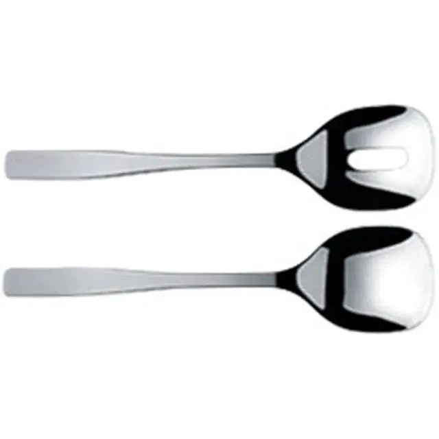 Alessi KnifeForkSpoon Posate Insalata acciaio