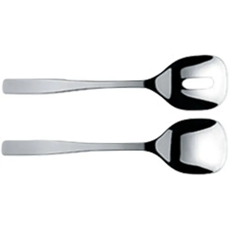 Alessi KnifeForkSpoon Posate Insalata acciaio