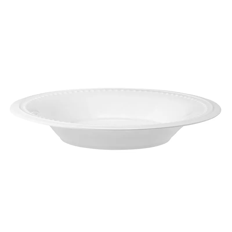 Fitz and Floyd Nevaeh White Classic Bead servizio piatti 12 pezzi bone china