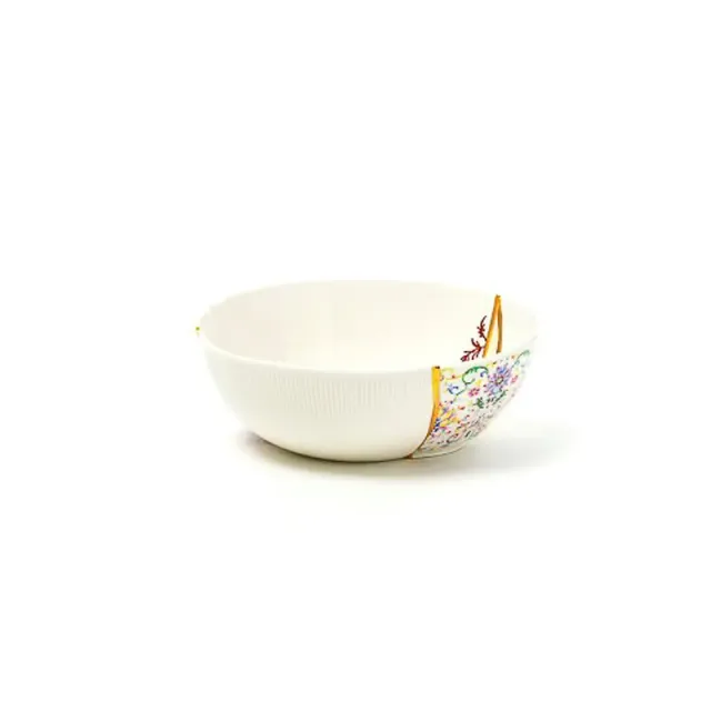 Seletti Kintsugi Ciotola 1 porcellana oro