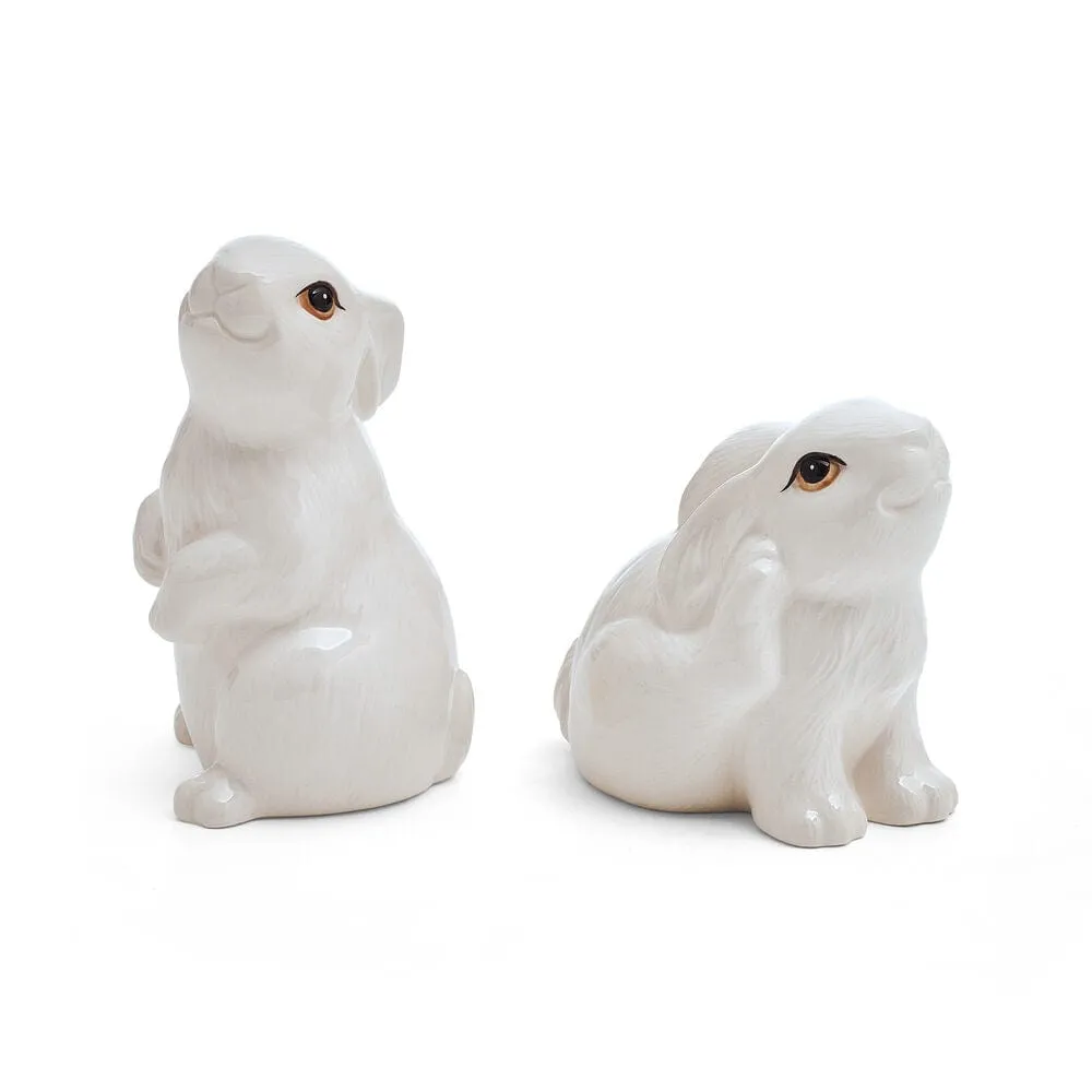 Fitz and Floyd Meadow Rabbit set sale e pepe ceramica