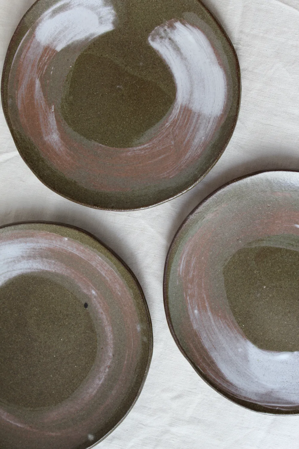 Studio Delta Pottery Enso piatto gres rosso 21 cm