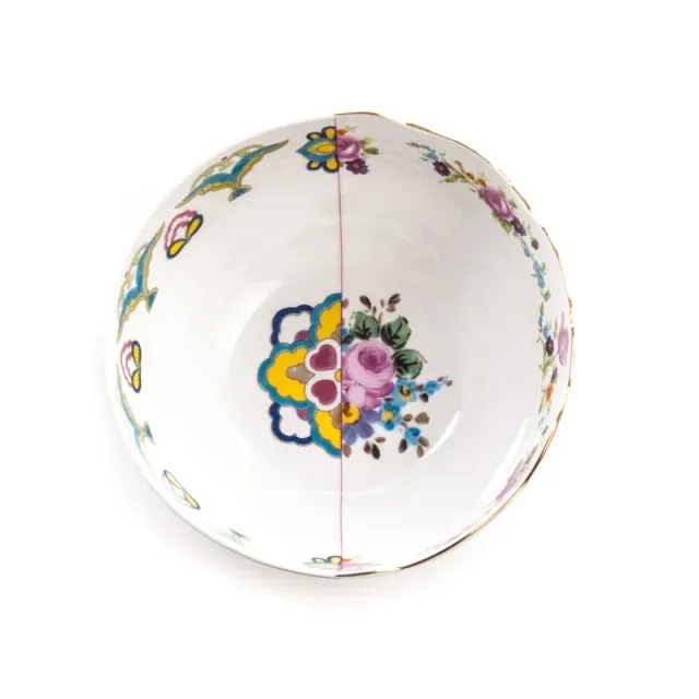 Seletti Hybrid Zaira insalatiera bone china