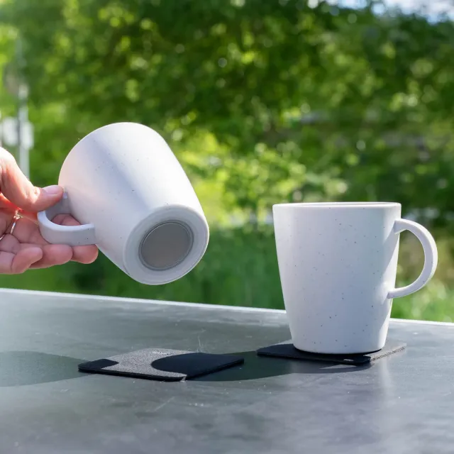 Silwy Dolomit Bicchieri Magnetici Plastica White Senza BPA