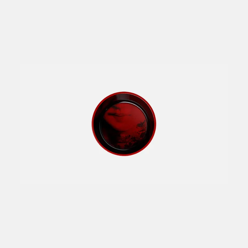 Ibride Ming servizio piatti China Red