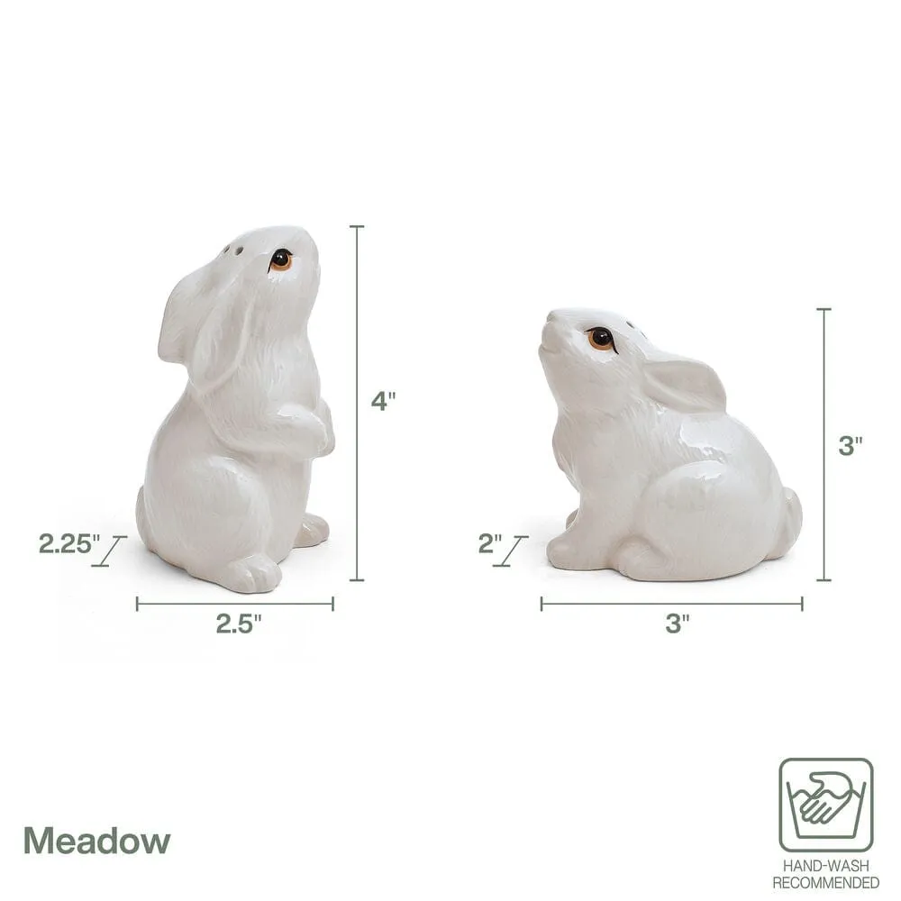 Fitz and Floyd Meadow Rabbit set sale e pepe ceramica