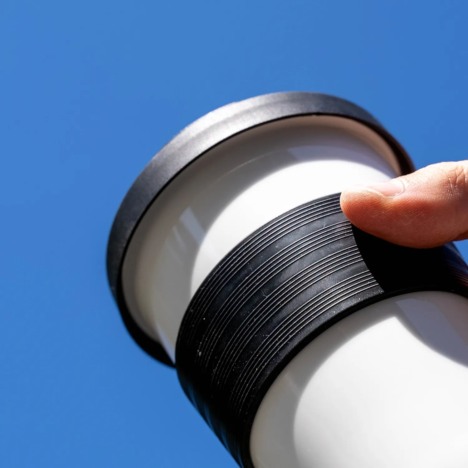 Silwy tazza magnetica porcellana da viaggio con coperchio