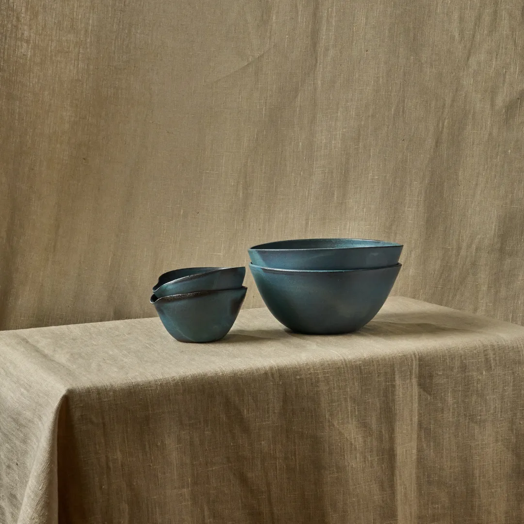 Studio Delta Pottery Ottanio set ciotole ramen 4 pezzi