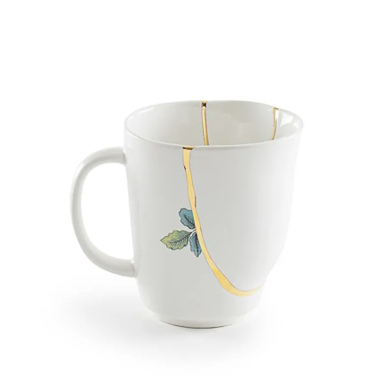 Seletti Kintsugi Mug 1 tazza oro kintsugi