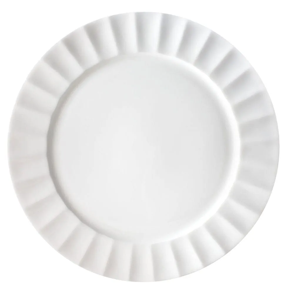 Fitz and Floyd Nevaeh White servizio piatti 16 pz bone china