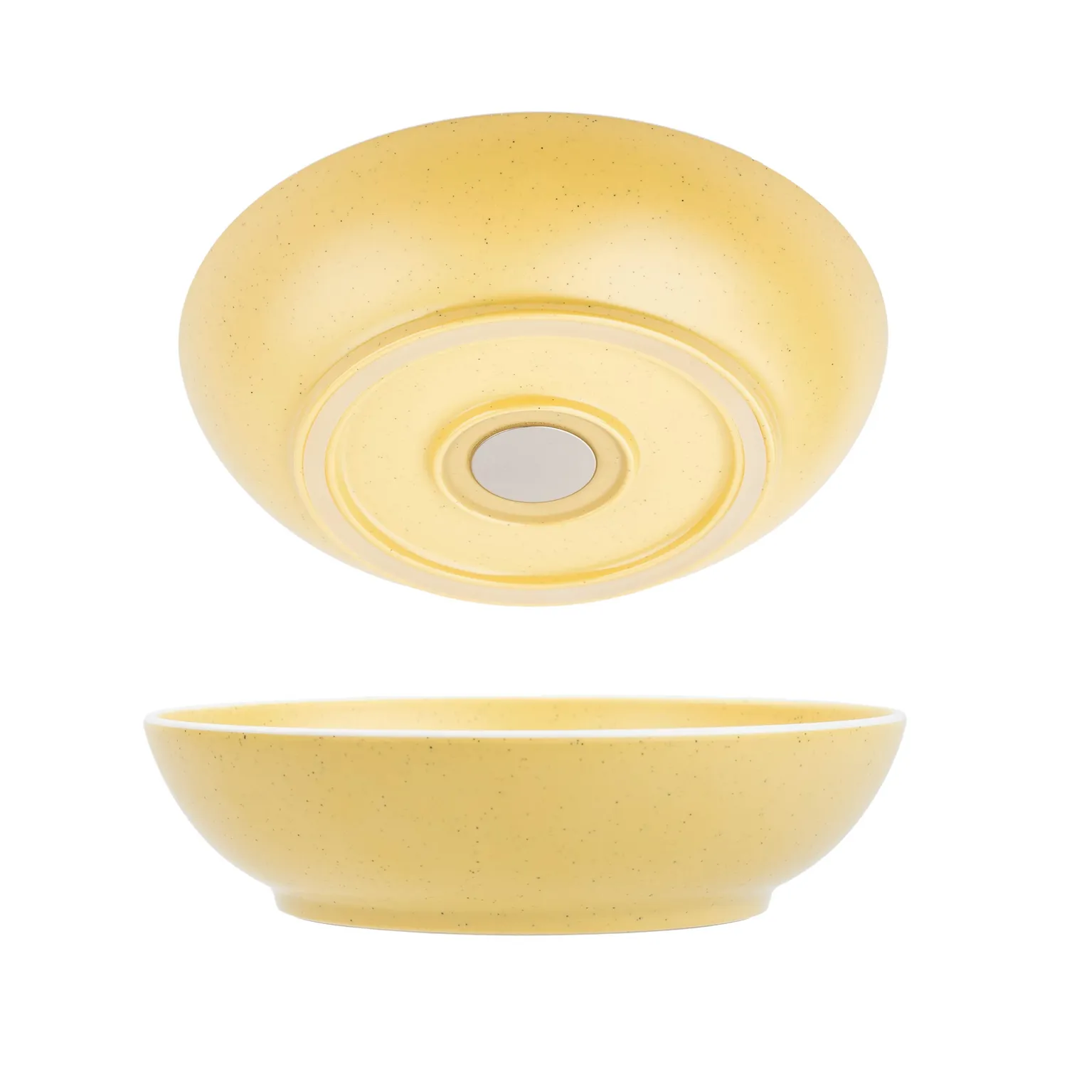 Silwy Dolomit ciotola magnetica gialla 20 cm plastica BPA free