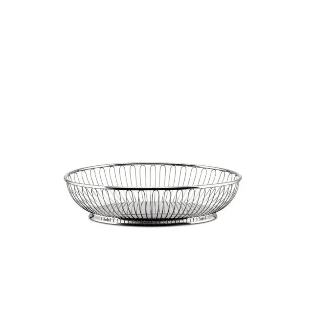 Alessi 829 vassoio ovale filo acciaio