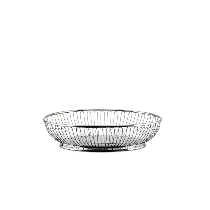 Alessi 829 vassoio ovale filo acciaio
