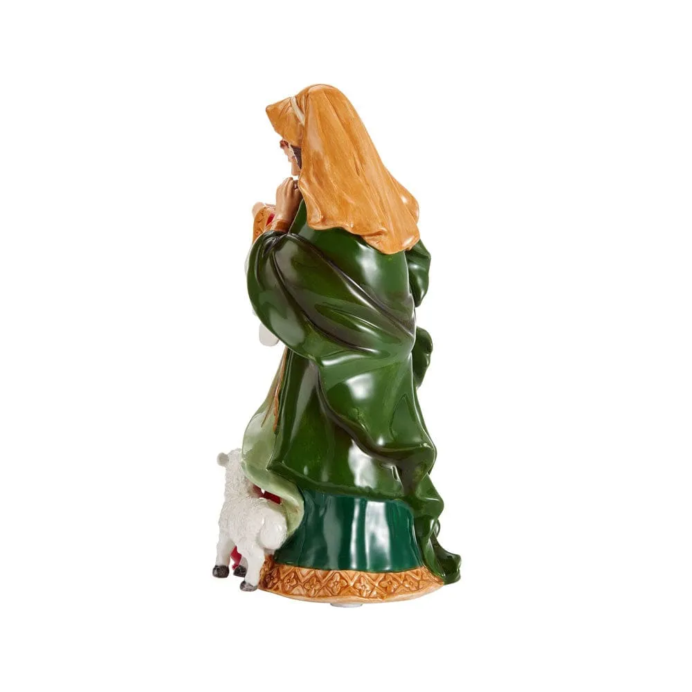Fitz and Floyd Nativity Holy Family statuina presepe musicale