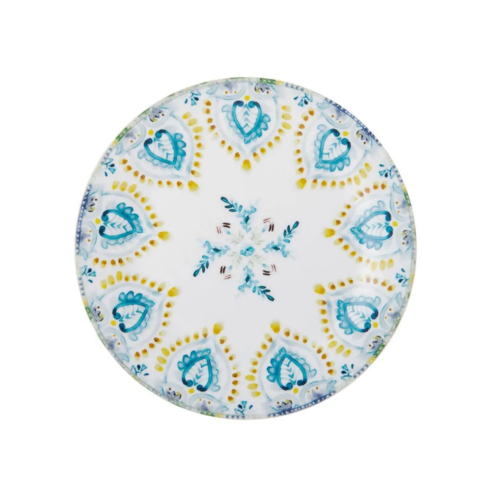 Fitz and Floyd Jodhpur Delight servizio piatti 32 pezzi porcellana