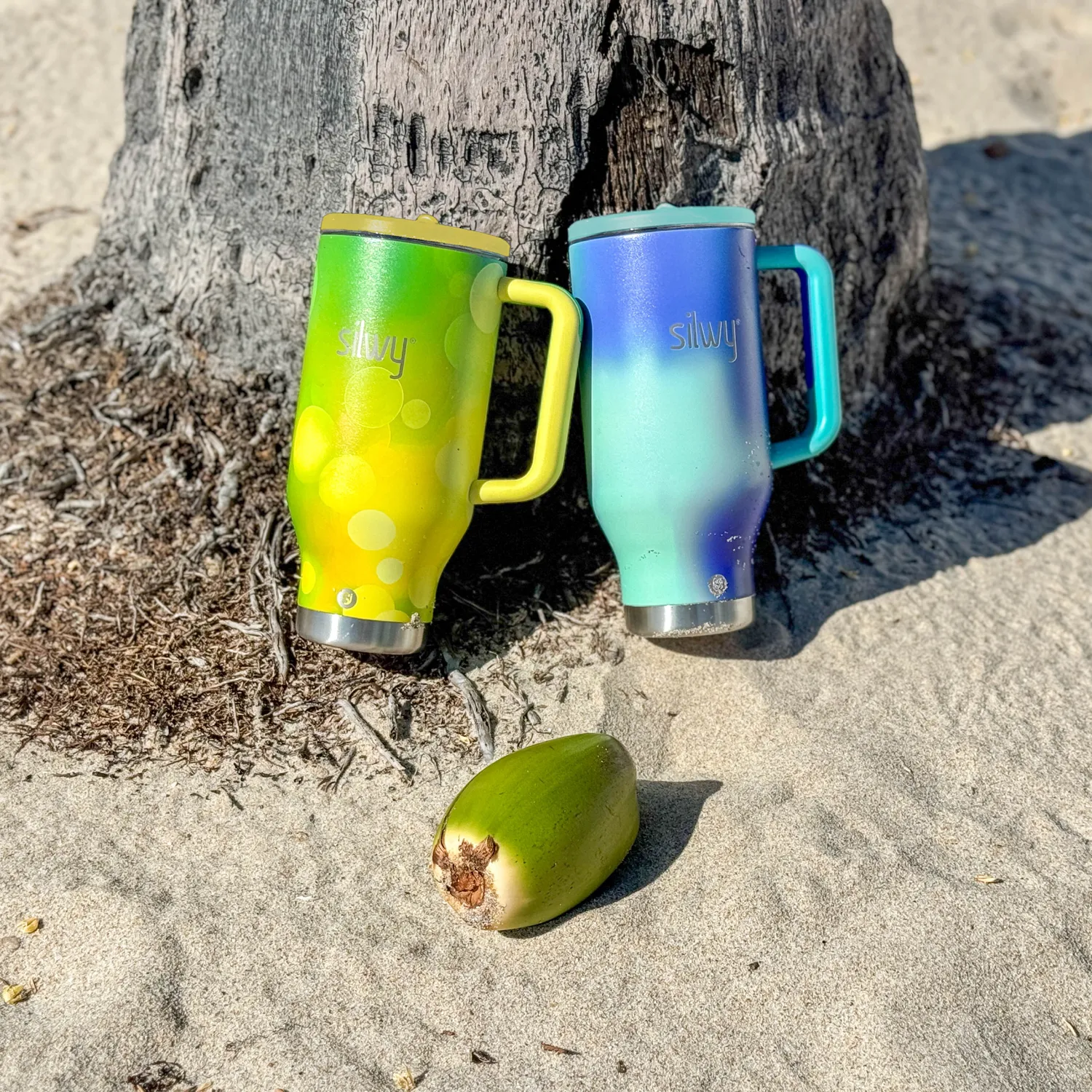 Silwy Ocean Thermos Magnetico 900 ml con Cannuccia