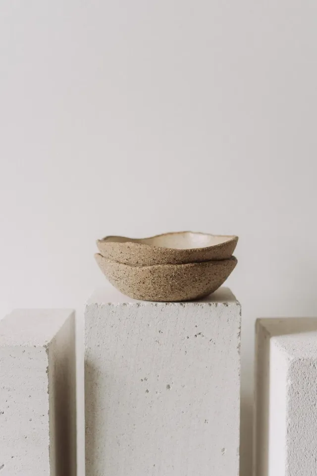 Poemi Aarde ciotola terrazzo 19 cm beige