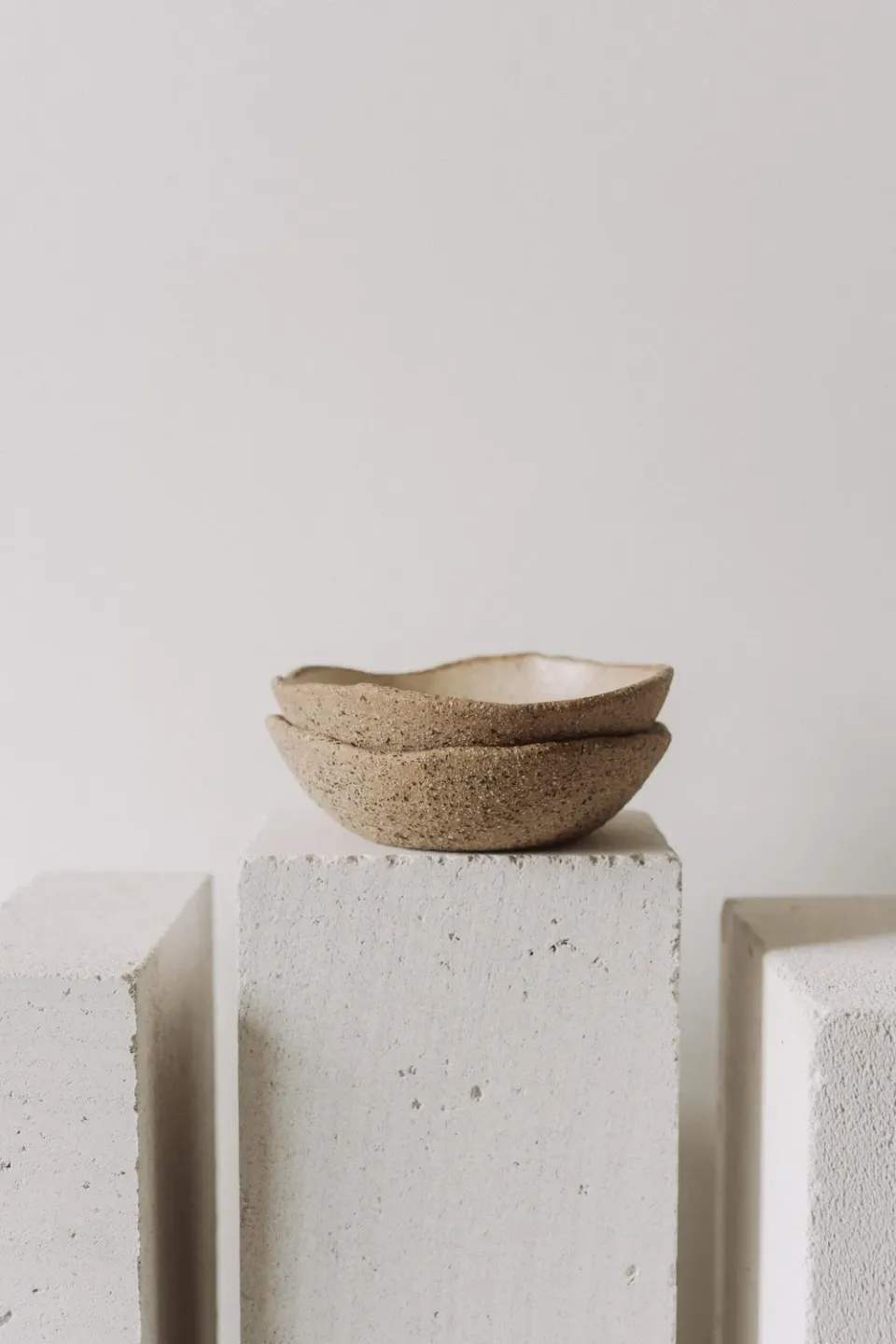 Poemi Aarde ciotola terrazzo 19 cm beige