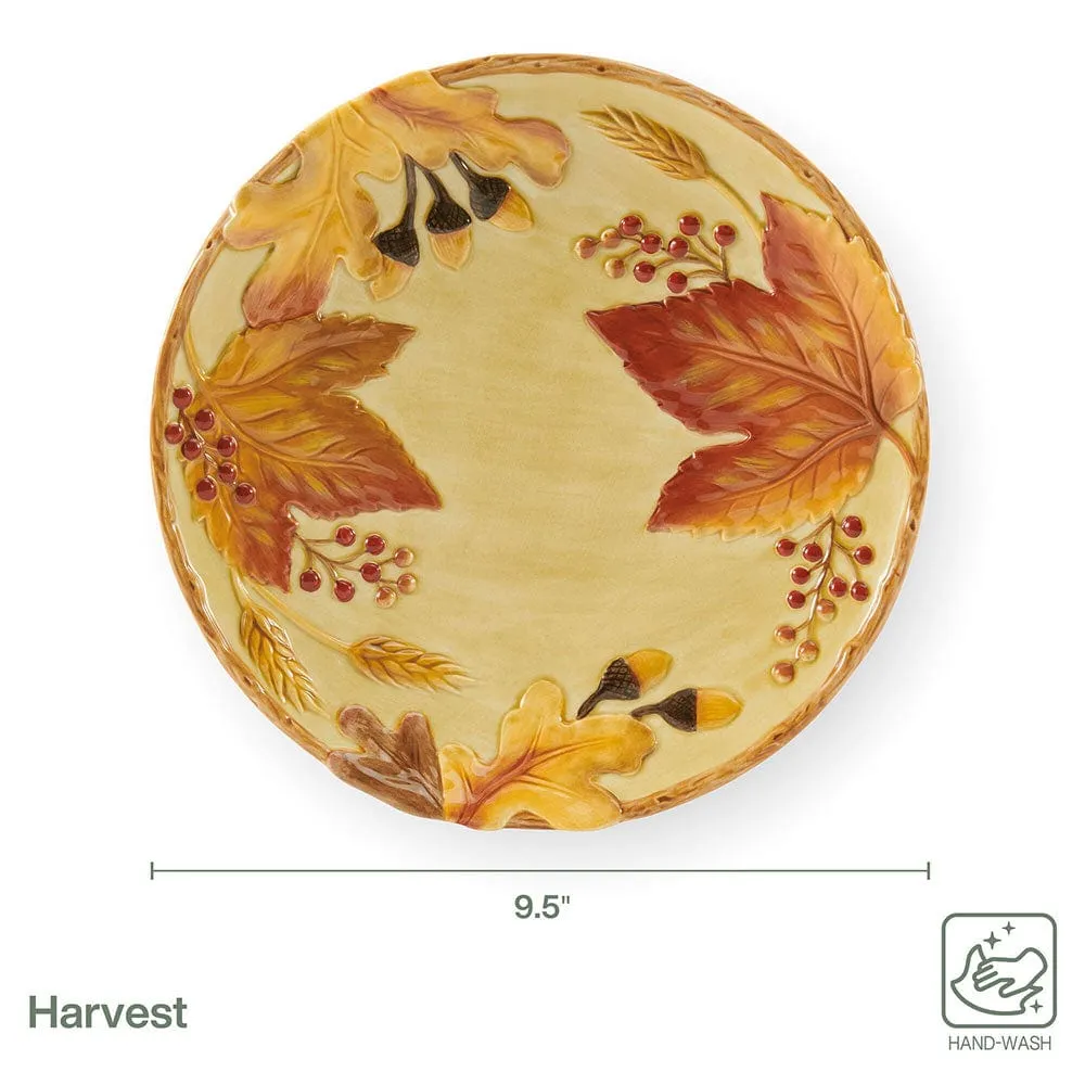 Fitz and Floyd Harvest Piatto Piccolo 9.5 IN Terracotta
