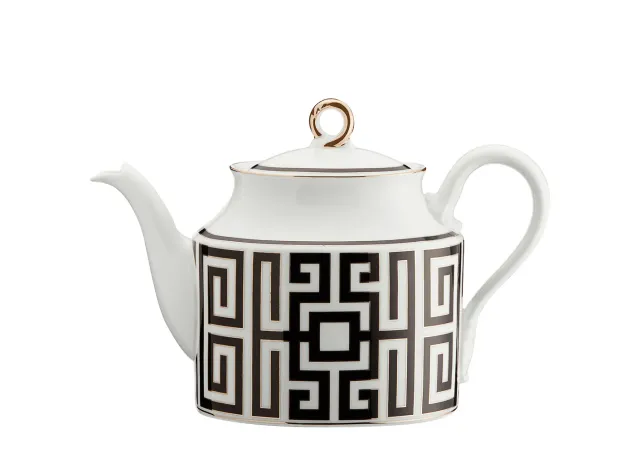 Ginori 1735 Labirinto Gio Ponti teiera porcellana