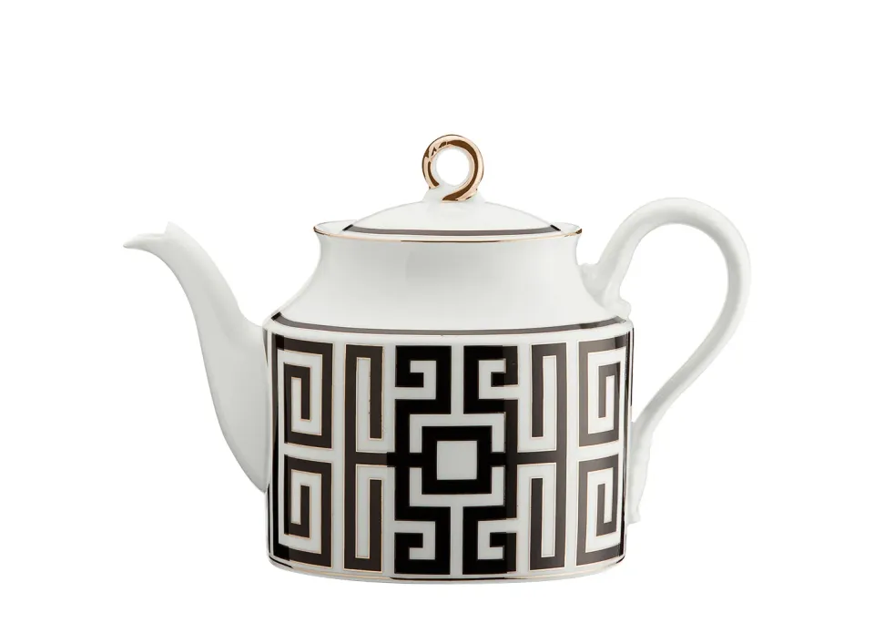 Ginori 1735 Labirinto Gio Ponti teiera porcellana