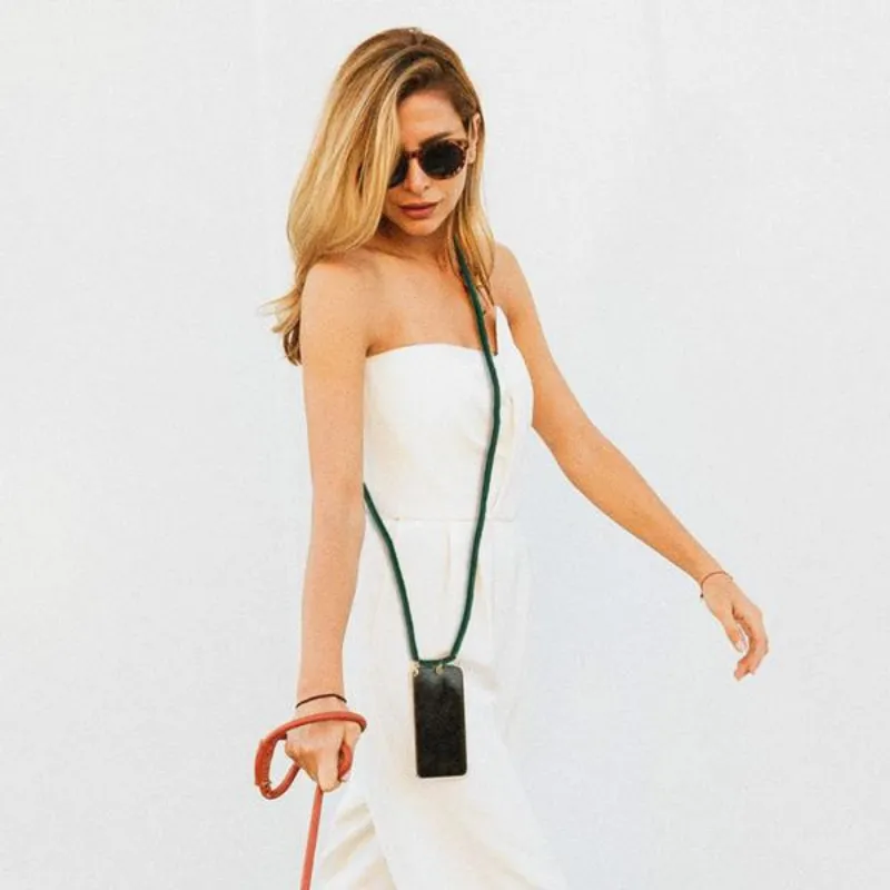 Phonelace Cover con Laccio Verde tracolla