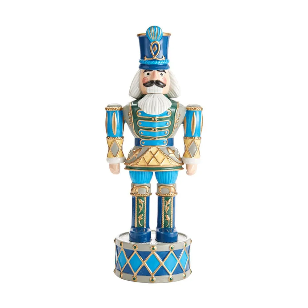 Fitz and Floyd Winter Whimsy Guard Schiaccianoci blu 40 cm