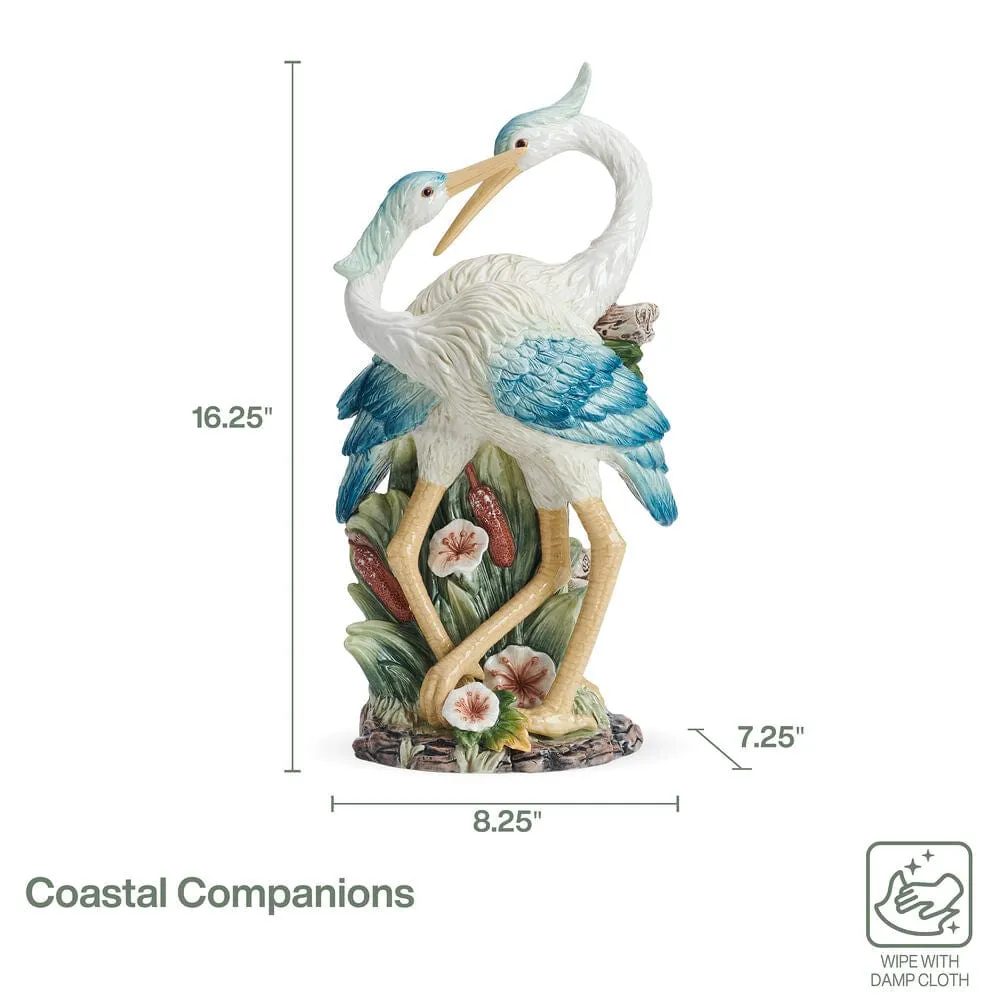 Fitz and Floyd Coastal Companions statuetta uccelli 41 cm
