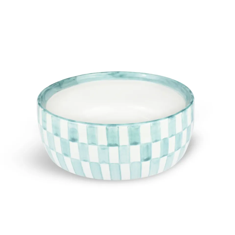 400 Gon Segmenti piatto ceramica decoro geometrico unico