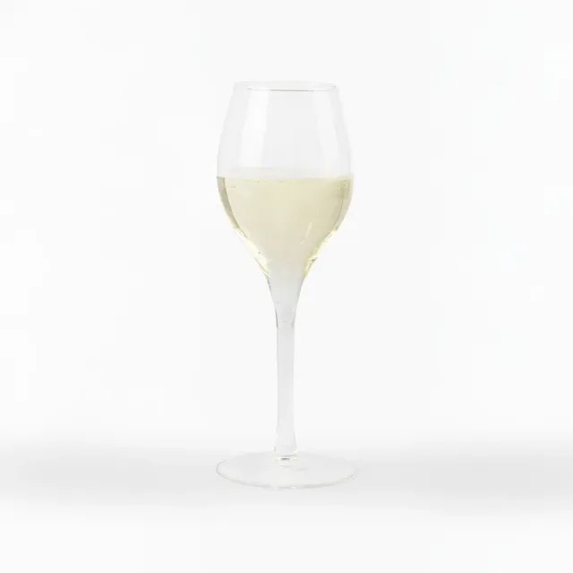 Penelope calici bollicine vetro set 2 calici stretti