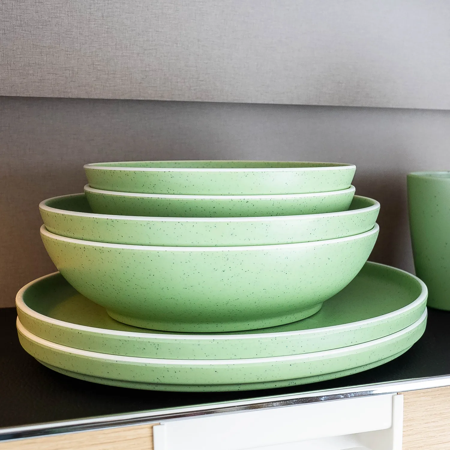 Silwy Dolomit Green piastra magnetica plastica 25 cm verde