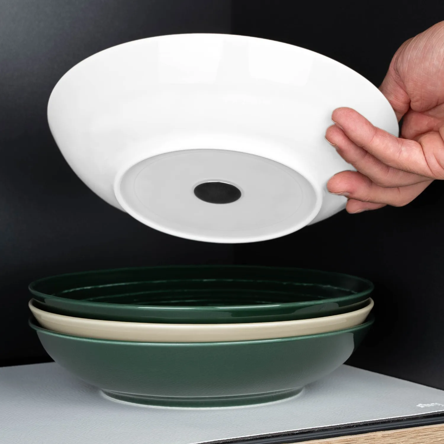 Silwy Classic ciotole magnetiche porcellana 21 cm