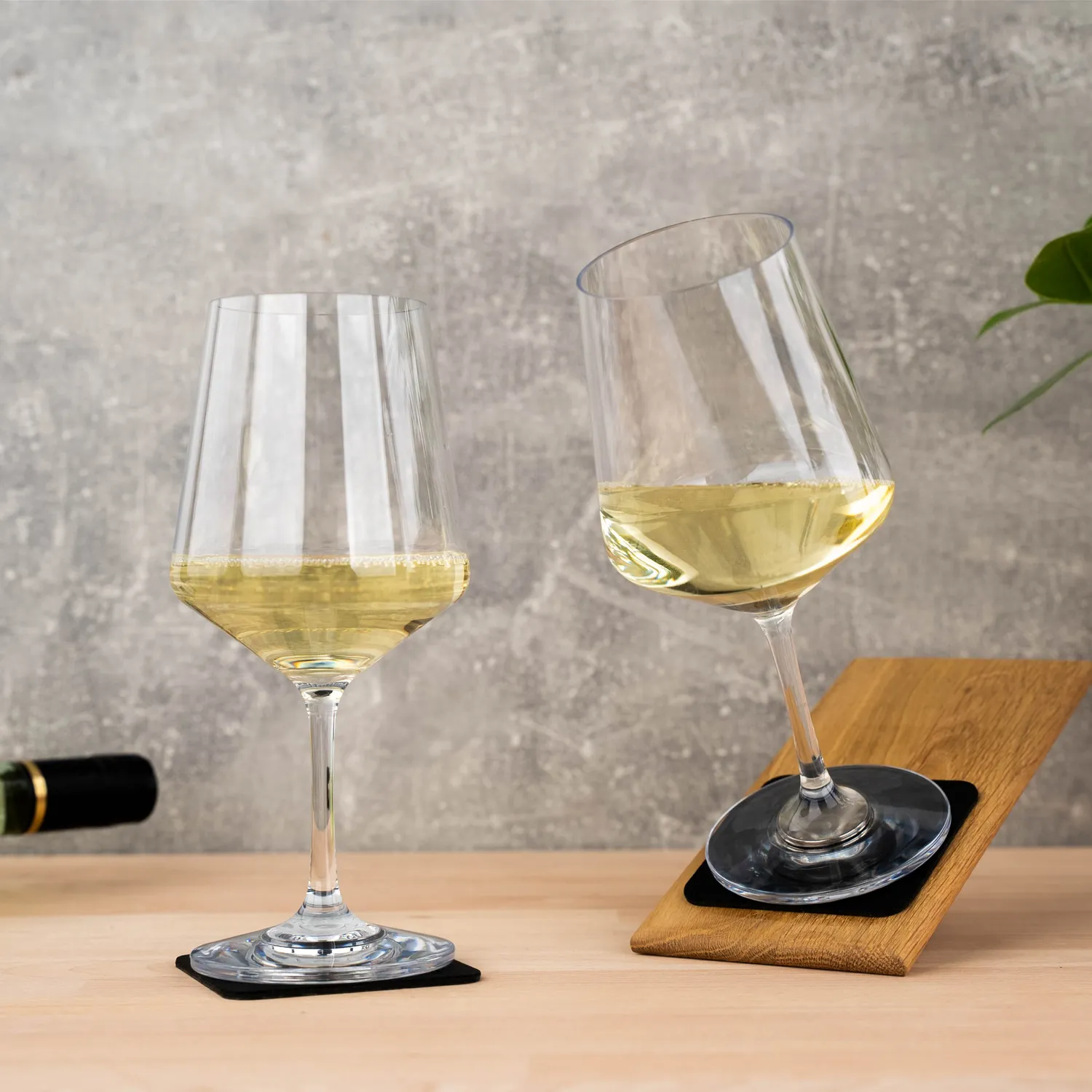 Silwy Wine Classic calici magnetici trasparenti 6 pad