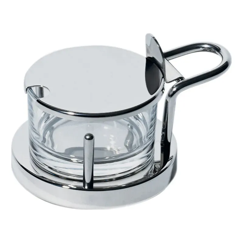 Alessi 5070 5071 formaggiera acciaio
