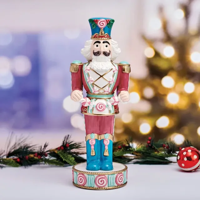 Fitz and Floyd Holiday Nutcracker schiaccianoci principe 42 cm