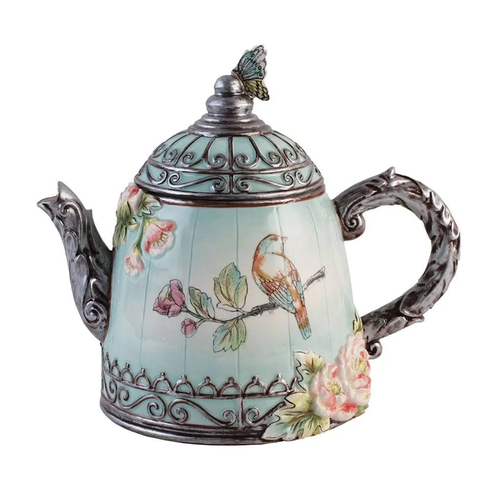 Fitz and Floyd English Garden teiera ceramica 1,7 L