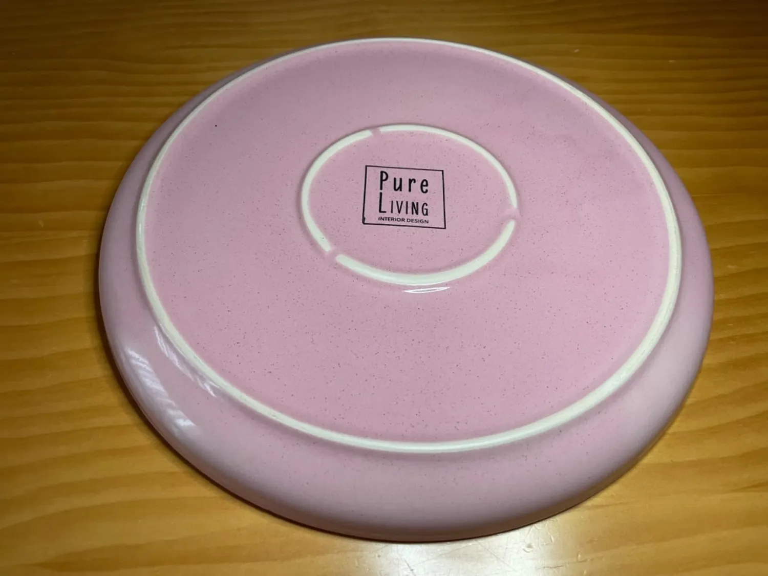 Pure Living Rustic set piatti 6 persone rosa 6 pezzi