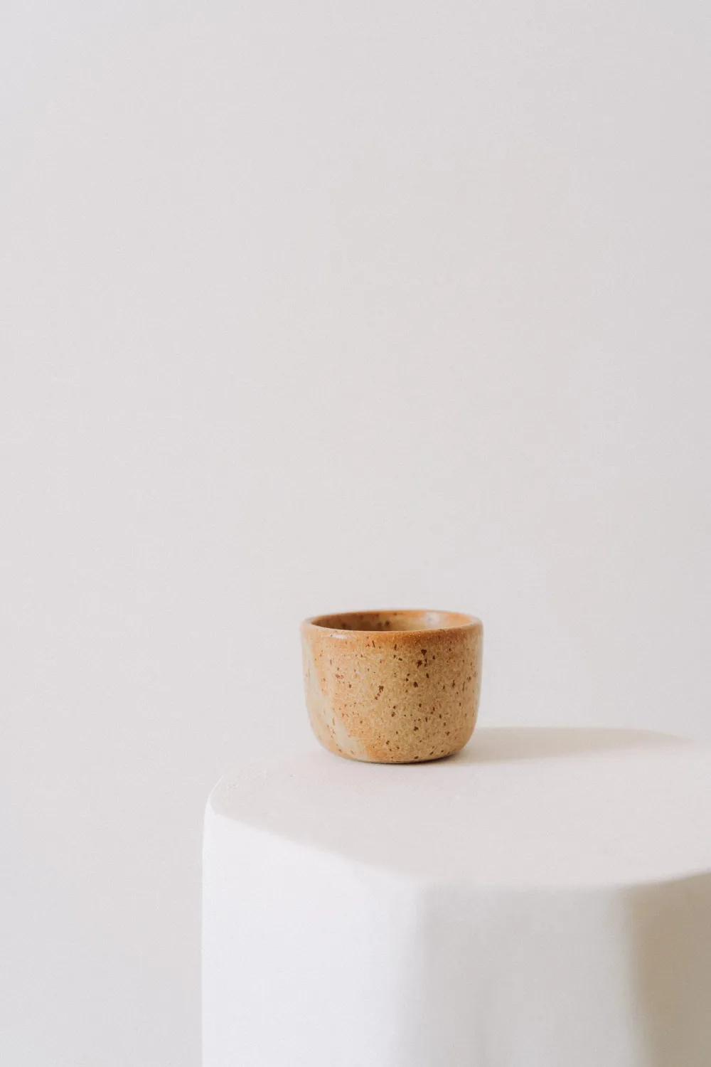 Poemi Orange tazza ceramica 160 ml arancione opaco