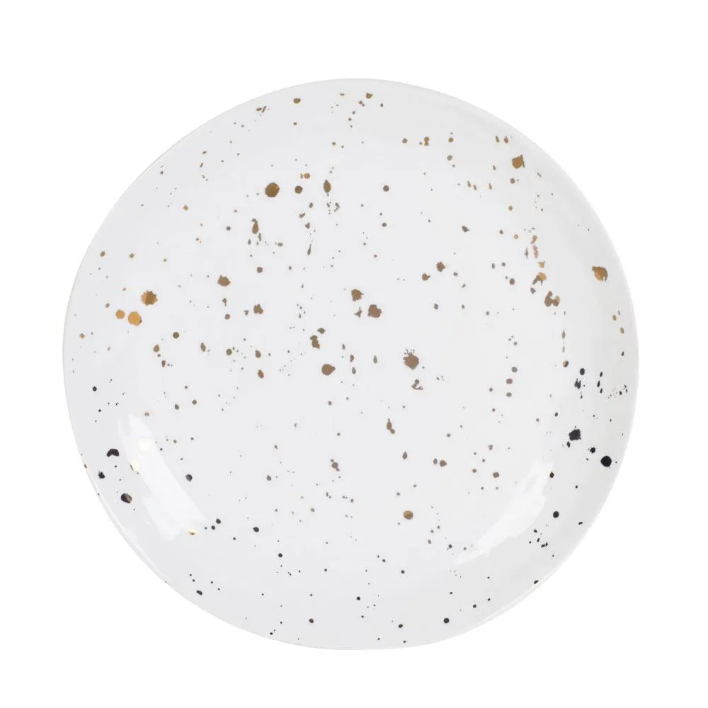 Fitz and Floyd Avondelle Metallic Gold servizio piatti 16 pezzi