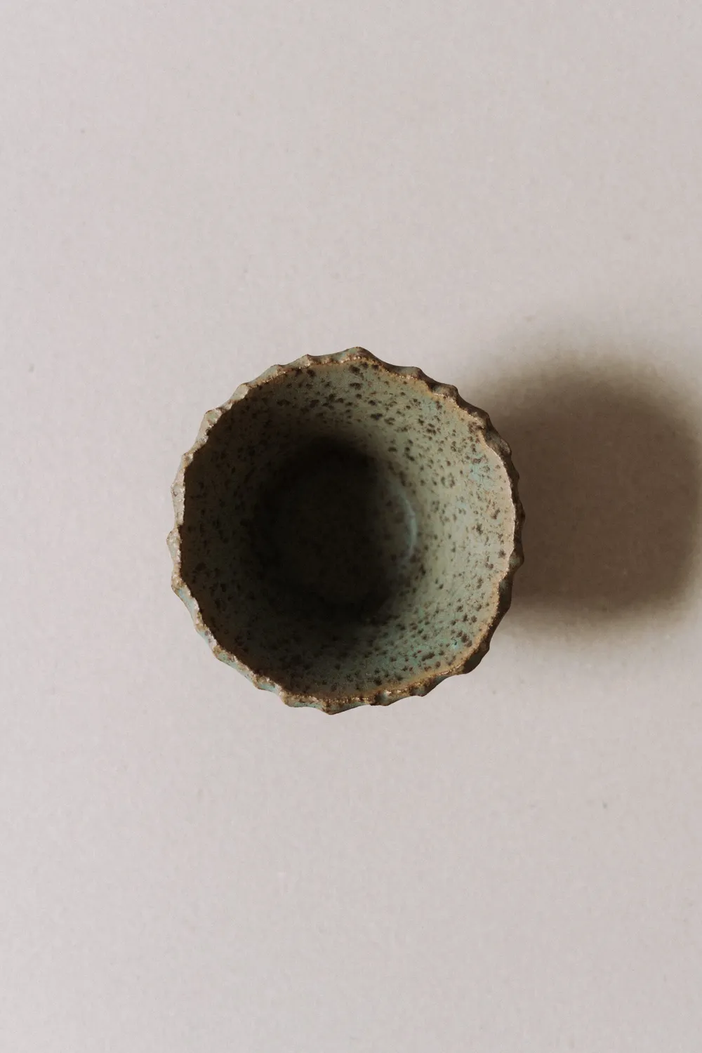Poemi M'amuse ciotola conica ceramica 13,5 cm verde